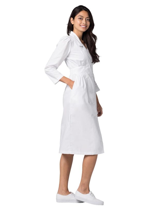 Adar Universal Scrub Dress for Women - Fitted Midriff Dress