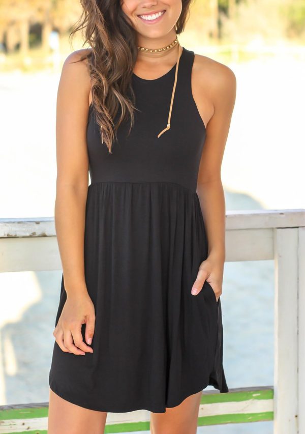 Vacation Dresses for Women 2025 Summer Dress Women's Casual Sundresses Casual Beach Petite Sun Dress XS-2XL