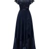 Formal Dresses for Women 2025 Wedding Guest with Slit Cocktail Elegant Lace Long Prom Dress