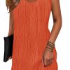 Summer Dresses for Women 2025 Vacation Beach Cover Ups Swimsuit Sleeveless Sundresses Casual Loose Tank Sun Dresses