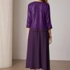 Women's Formal Dresses Mother of The Bride Dresses for Wedding Party Cocktail Dress Two Piece Dress Sequin Dress