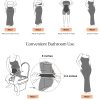 Summer Maxi Dress for Women - Cocktail Shapewear Dresses Built-in Bra Adjustable Straps Vacation Long Slip