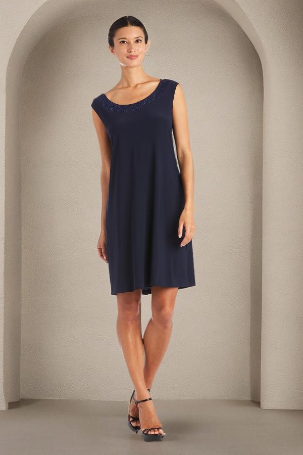 Womens Plus 2PC Mesh Inset Dress with Jacket