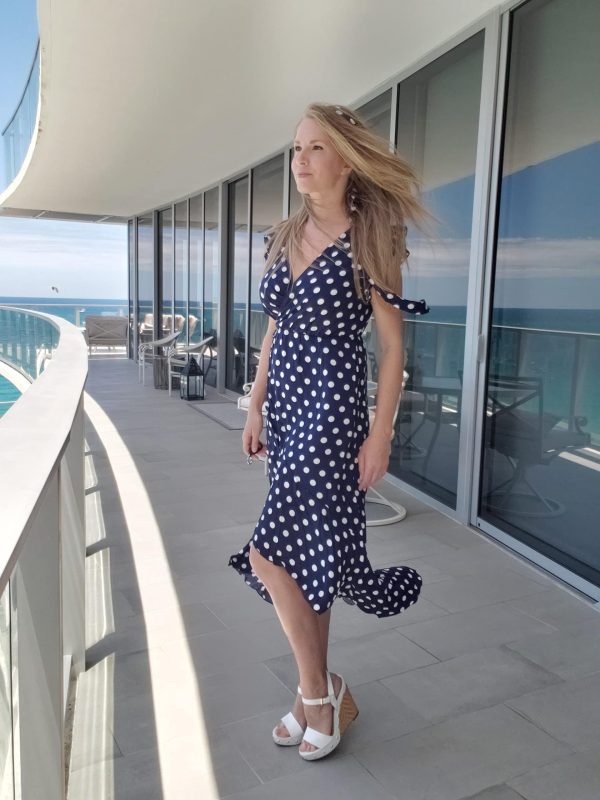 2025 Women's Spring Summer Boho Floral Print V-Neck Faux Wrap Maxi Dress for Wedding Guest, Graduation, Party