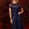 Women's Illusion Dress Occasion Event Party Holiday Cocktail