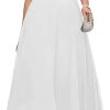 Backless Chiffon Wedding Dresses for Women High Low Tea Length Beaded Lace Formal Evening Gowns