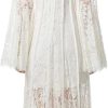 Vintage Summer Women Maxi Dress Striped Slim Fit Travel Suspender Dress Elegant Casual Hollow Lace Beach Outing Skirt
