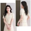 Women's Knitwear Short Sleeve Cardigan Summer Ice Silk Casual Commuting Shawl Top
