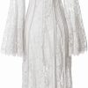 Vintage Lace Hollow Out Flowing Long Skirt Women's Striped Slim Fit Flare Sleeve Dresses French Solid Suspender Travel Dress