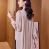 Ladies' Summer Long-Sleeved Chiffon Top for Business Loose Fit Blouse for Women