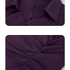 Ladies' Summer Long-Sleeved Chiffon Shirt for Job Interviews Business Lunches Board Meetings Blouse for Women