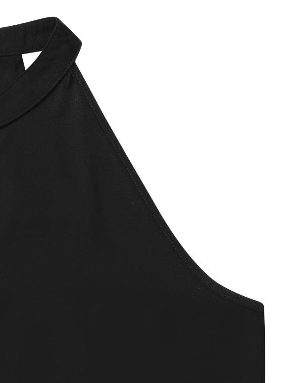Womens Trendy Dressy Casual Sexy Tank Tops Sleeveless Chiffon Blouses