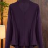 Ladies' Summer Long-Sleeved Chiffon Shirt for Job Interviews Business Lunches Board Meetings Blouse for Women
