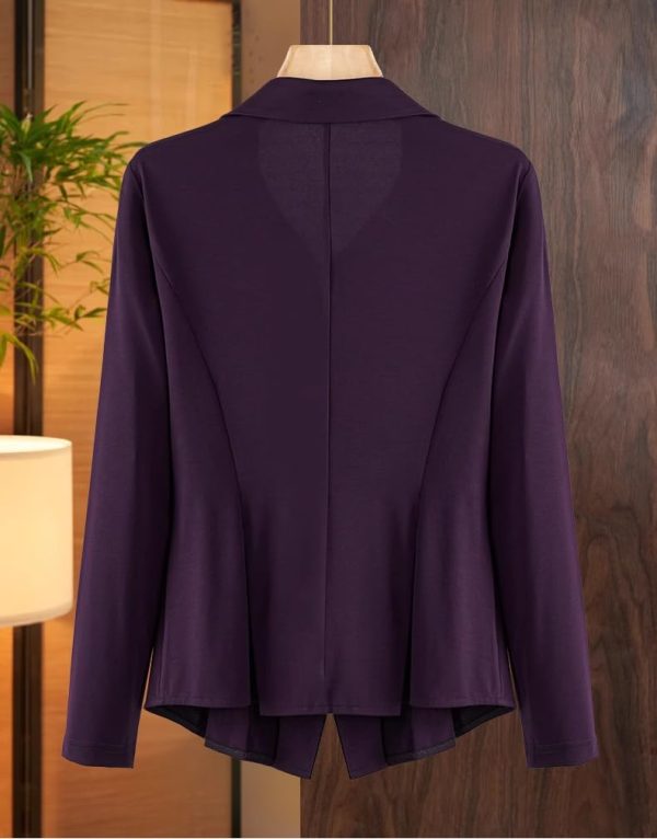 Ladies' Summer Long-Sleeved Chiffon Shirt for Job Interviews Business Lunches Board Meetings Blouse for Women