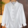 Ladies' Summer Long-Sleeved Chiffon Shirt for Business Meetings Trade Shows Corporate Events Blouse for Women