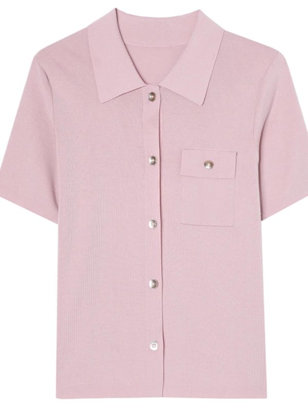 Women's Knitwear Cardigan Thin Summer Short Sleeve Shawl Casual Top