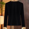 Ladies' Summer Chiffon Long-Sleeved Top for Club Gatherings Library Visits Study Sessions Blouse for Women