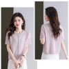 Women's Knitwear Short Sleeve Cardigan Summer Shawl Commuting Casual Top