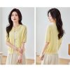 Women's Knitwear Cardigan Summer Thin Shawl Short Sleeve Casual Top