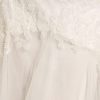 Strapless Beaded Lace Mermaid Wedding Dress