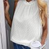 Womens Casual Sleeveless Shirts Halter Neck Leopard Print Tank Top and Blouses