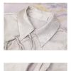 Ladies' Summer Long-Sleeved Chiffon Top for Class Reunions Business Trips Blouse for Women