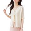 Women's Knitwear Ice Silk Cardigan Summer Thin Shawl Casual Top