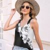 Womens Tank Tops 2025 Loose Fit Casual Summer Spaghetti Strap Trendy Spring Cute Lace Sleeveless T Shirts