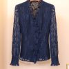 Ladies' Summer Long-Sleeved Chiffon Top for Holiday Parties Ceremonies Blouse for Women