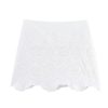 Women Embroidered Vest & Shorts Set, Single‑Breasted Sleeveless Top + Temperament Skirt