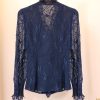 Ladies' Summer Long-Sleeved Chiffon Top for Holiday Parties Ceremonies Blouse for Women