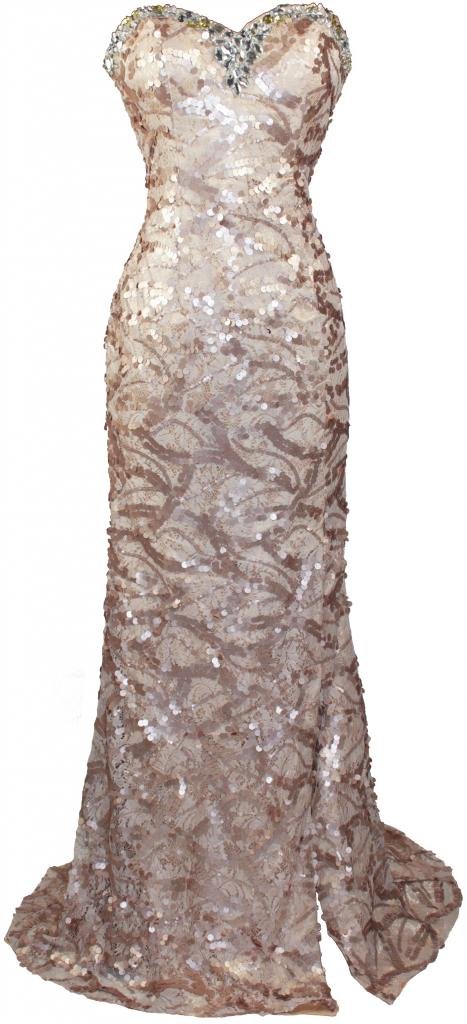 61f5quDzLcL.jpg Women's Strapless Beaded Black Lace Prom Formal Dress