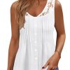 Women Summer T Shirt Dress Casual Short Sleeve V Neck Dress with Pockets Drawstring Waist Short Dresses
