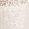 Lace Applique and Tulle Illusion Corset Ball Gown