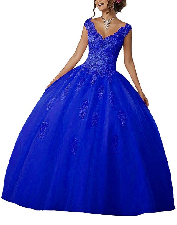 Ball Gown Quinceanera Dresses Sweet 16 Prom Party Princess Dress for Teens