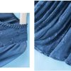 Womens Black Dress Solid Crew Neck Lace Embroidery A Line Midi Beach Holiday Party Dresses