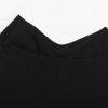 Women Side‑Zipper Tube Vest, Off‑Shoulder Sleeveless Top