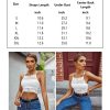 Lace Bralette for Women High Neck Camisoles Racerback Double-Layered Crop Top