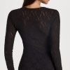 Women's Signature Lace Unlined Long Sleeve Top