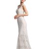 Romantic Ivory Lace Wedding Dresses for Brides V Neck Backless Cap Sleeves Sheath Boho Bridal Gown for Bride