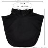 Dickey Detachable Lace Elegant Set Half Top Mock Blouse Collar Base Fake Collar Neck Cover for Women Girls