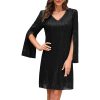 Wedding Guest Dresses for Women Women's Cocktail Dresses Formal Dresses for Women Lace Sequin Prom Dress