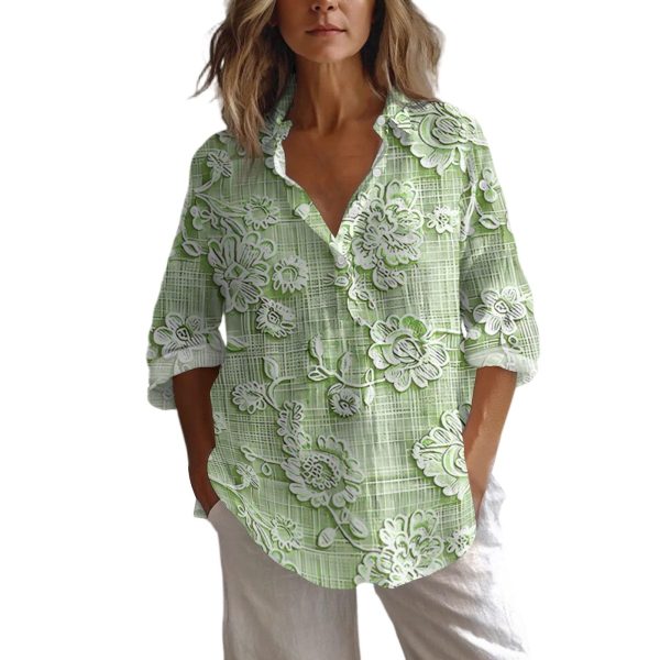Button Down Shirts for Women V Neck Loose Fit Tops Summer Fashion Blouses Casual Trendy Elegant Floral Graphic Tees