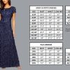 Women's Plus Size Stretch Lace Bodice Mock One Piece Gown