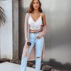 Lace Bralette for Women V Neck Camisoles Racerback Adjustable Strap Crop Top