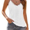 Camisole for Women V Neck Spaghetti Strap Tank Tops Sleeveless Blouses Loose Fit