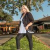Plus Size Womens Black Lace Top 3/4 Sleeve Cardigan for Women Fall Sweaters Women's Fashion Outfits, Office Outfits