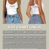Womens Spaghetti Strap V-Neck Ribbed Tank Tops for Women 2025 Slim Fitted Soft Camisole Basic Layering Shirts
